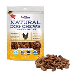 Frigera Natural Dog Chews kycklinghalsar Naturligt torkade kycklinghalsar 250g