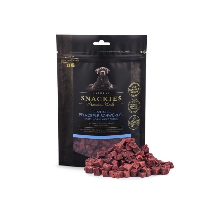 Snackies Premium Hundgodis Lufttorkade hästkuber 170g