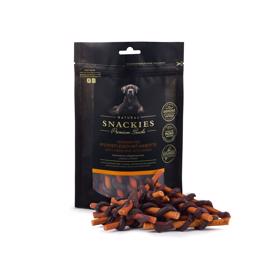 Snackies Premium Dog Treats Lufttorkade pinnar med häst och morot 170g