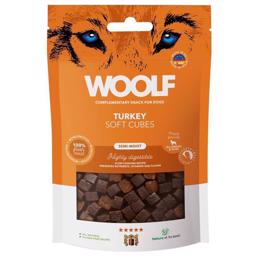 Woolf Soft Cubes med kalkon 100g