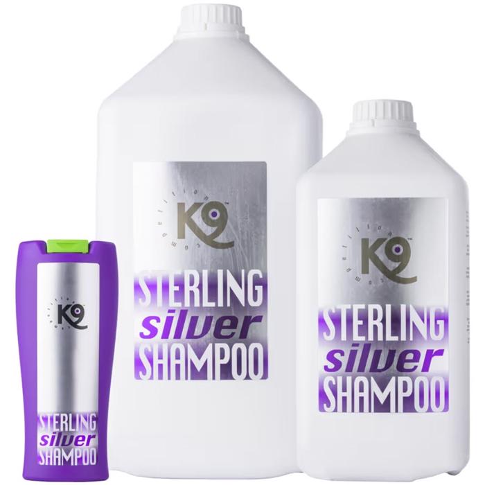 K9 Competition Sterling Silver Schampo Tar bort missfärgning 5,7 liter