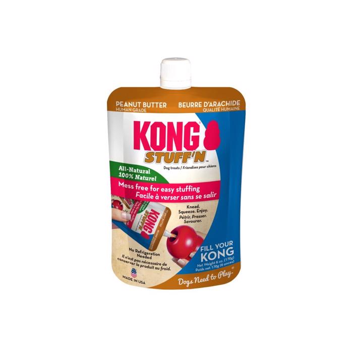 KONG StuffN All Natural Treat Pasta Jordnötssmör 170 gram