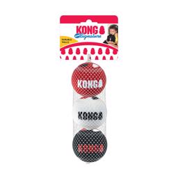 Kong Signature Sports Ball 3Pack storlek MEDIUM