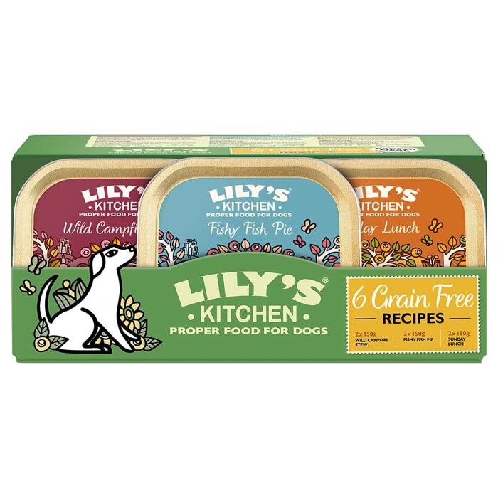 Lily\'s Kitchen Blöthundsfoder Spannmålsfria recept 6 x 150g