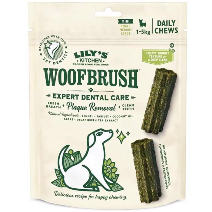 Lily\'s Kitchen WoofBrush Dental Chews Care Daglig Tandpleje