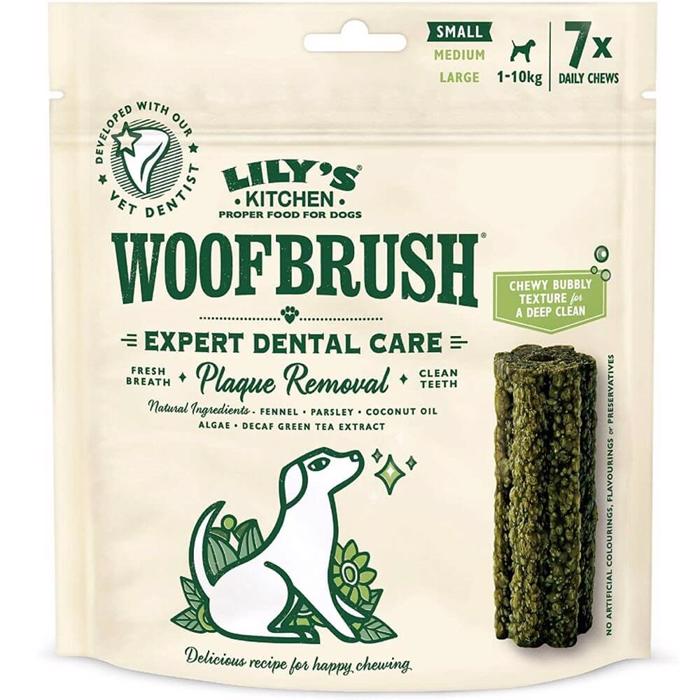 Lily\'s Kitchen WoofBrush Dental Chews Care 3 storlekar