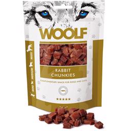 Woolf Rabbit Chunkies behandlar med kanin 100g