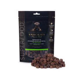 Snackies Premium Dog behandlar lufttorkade hästkuber med Kelp 170g