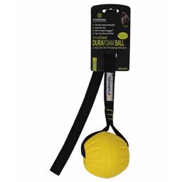 Starmark Gripcord Foam Ball LONG Ball Med Kastlina Medium