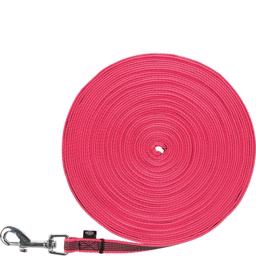 Trixie Sporline med halkfria gummitrådar 15 mm x 15 meter ROSA