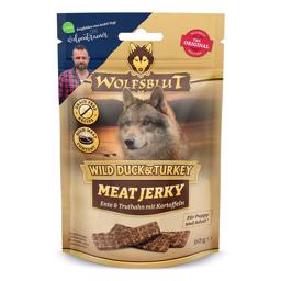 Wolfsblut Wild Duck & Turkey Meat Jerky Treats med anka och Kalkon 80g